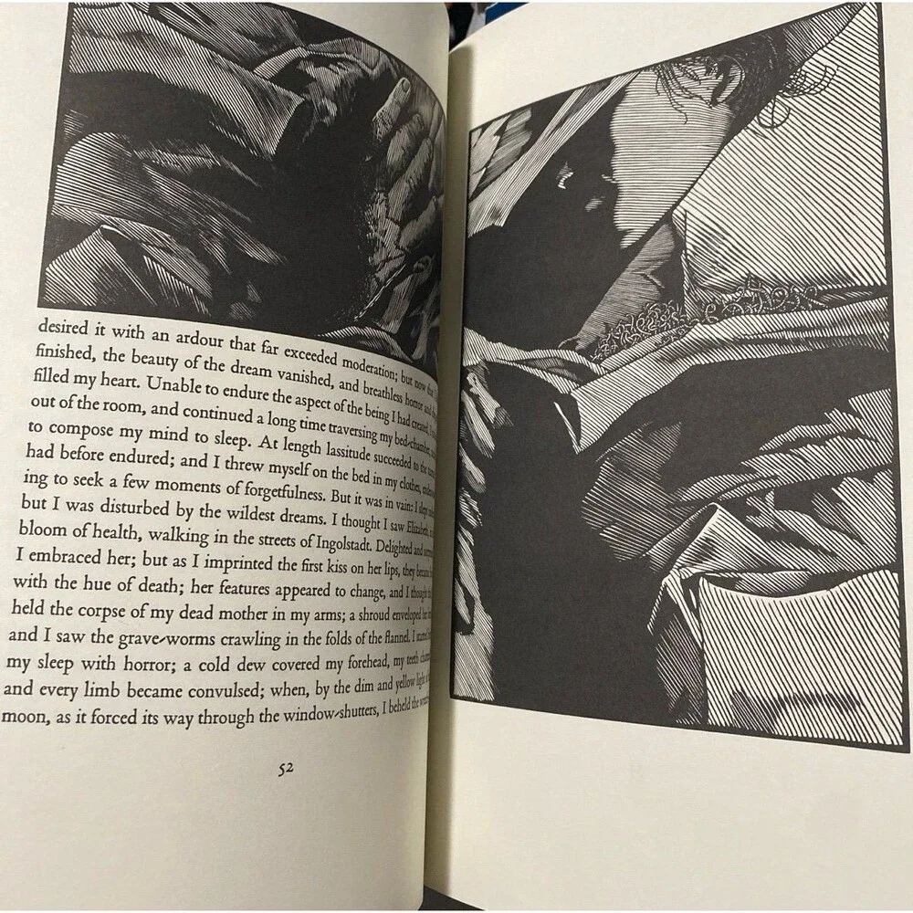 Frankenstein or the Modern Prometheus Shelley PennyRoyal edition Barry Moser